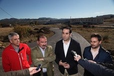 La Diputación inicia las obras para la construcción de una glorieta en la JA4302 de acceso al polígono El Chaparral