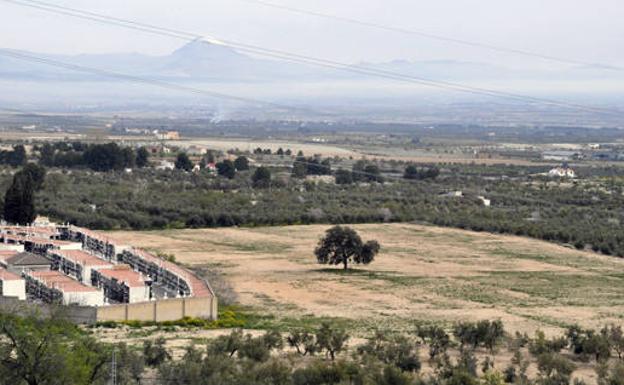 Terrenos del cementerio y zona de ampliación./J. U.