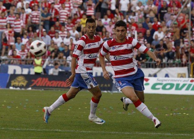 Siqueira (d), junto a Dani Benítez, una pareja imparable.