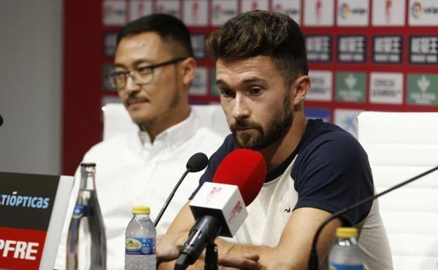 Iriondo en una rueda de prensa./
