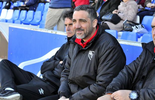 Jaime Molina defiende el trabajo de sus jóvenes jugadores en este final de temporada. /ENRIQUE