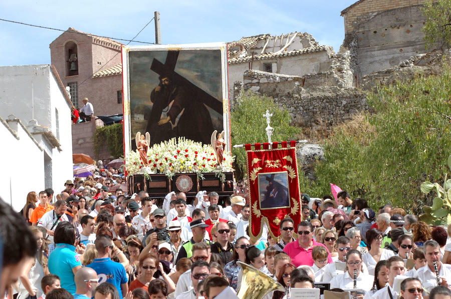 Imagen de una romería pasada. /FOTO: JORGE MARTÍNEZ MAROTO