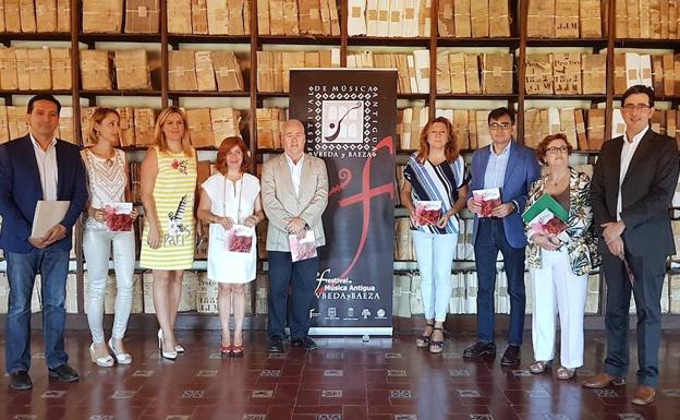 Presentación del Festival de Música Antigua de Úbeda y Baeza.
