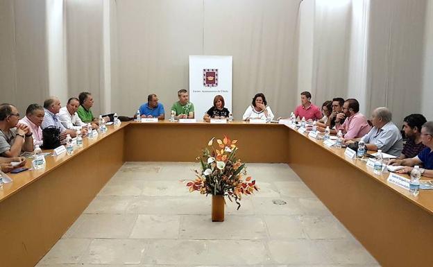 Reunión del Consejo Local de Participación Ciudadana.