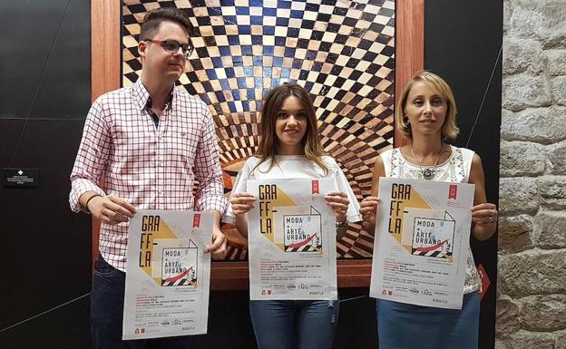 Francisco Lozano, Laura González y Elena Rodríguez durante la presentación.