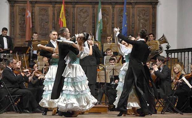 Un momento de la gala Strauss./