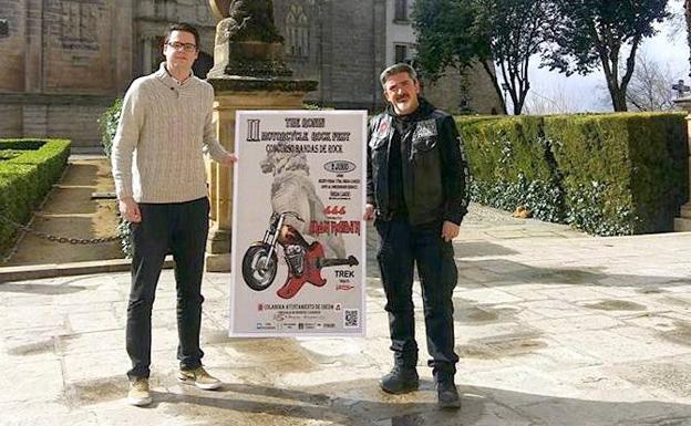 Francisco Javier Lozano y Ramón Gómez en la presentación./