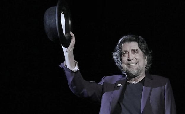 Sabina en su último concierto ofrecido en Úbeda el pasado año./ROMÁN