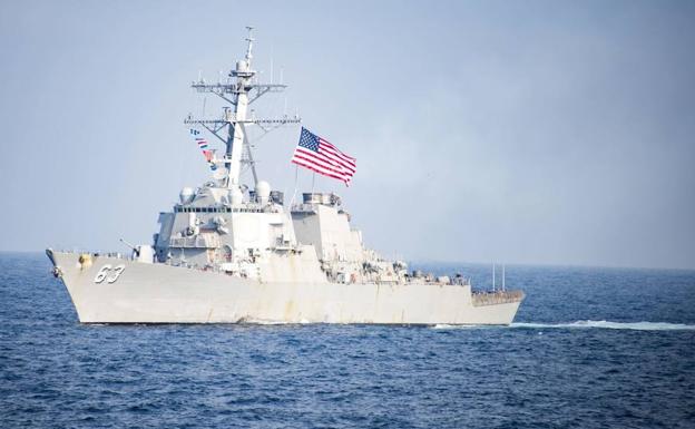 El buque 'USS Stethem'.