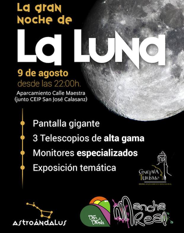 Llega 'La gran noche de la Luna' a Mancha Real