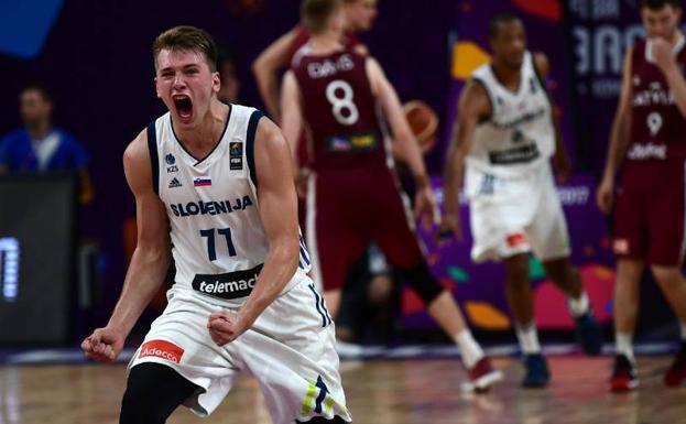 Doncic consigue impresionar a España.