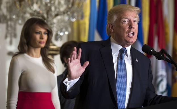 Donald Trump y su mujer, Melania./Efe