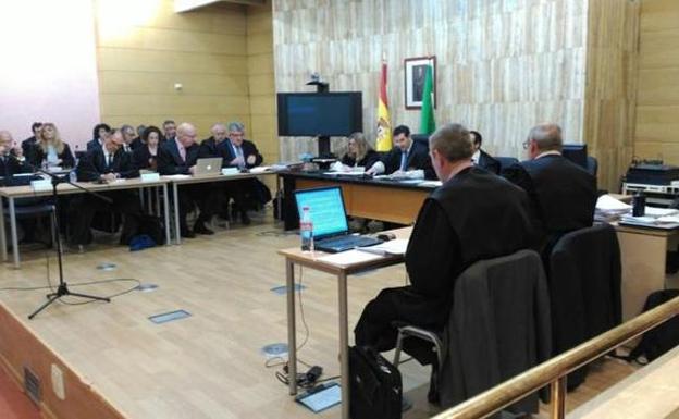 Imagen de archivo de una de las sesiones del juicio . /IDEAL