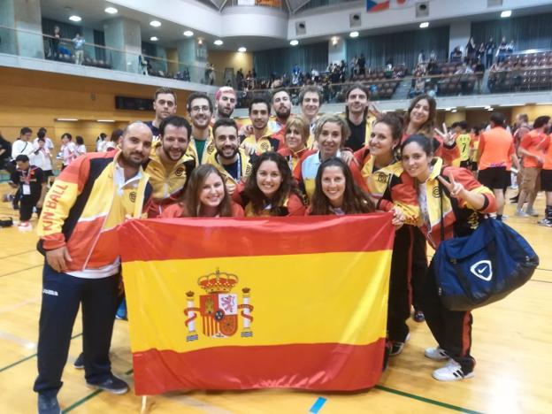 Parte de la representación española en Japón./IDEAL