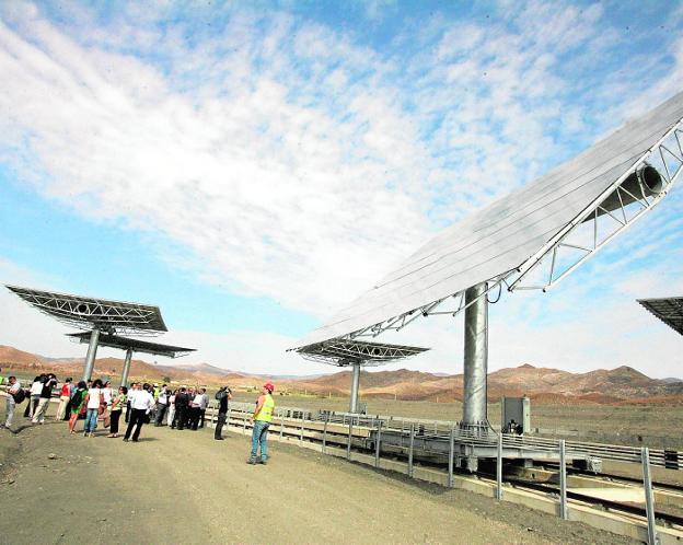 Instalaciones de la Plataforma Solar de Almería, el más importante centro de investigación termosolar./J. J. M.