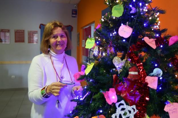 Ana Sánchez, directora de Calor y Café de Granada./RAMÓN L. PÉREZ