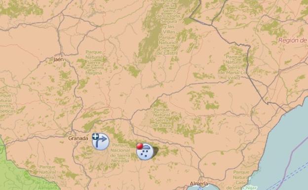 Cortada la A-395 en Monachil y la A-337 en La Calahorra; cadenas y prohibido camiones y buses en la A-4132 en Trevélez