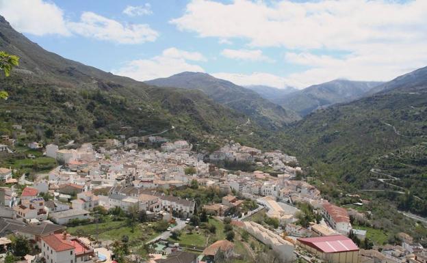 Vistas de Güéjar Sierra./