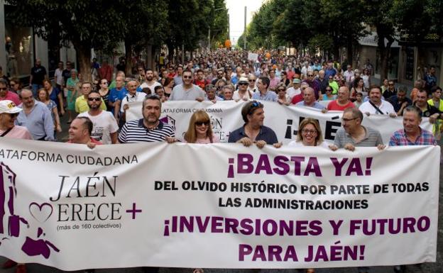 'Jaén Merece Más' anuncia una reunión con líderes políticos andaluces el 23 de enero