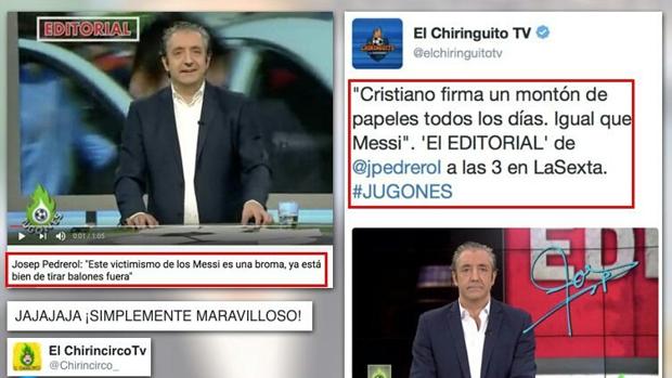 Pedrerol, en el centro de la polémica por una supuesta manipulación