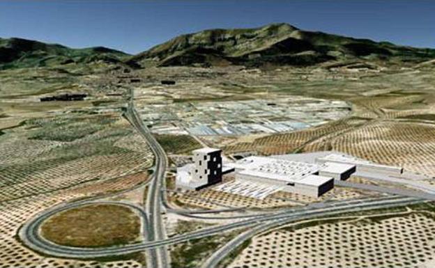 Recreación virtual de dónde irá la Estación Intermodal, en Vaciacostales./IDEAL