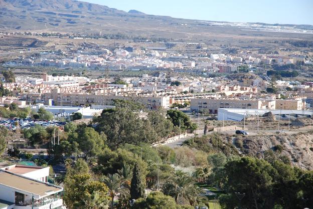 Vista panorámica de la localidad de Huércal de Almería./IDEAL