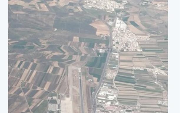 La impactante estampa desde el cielo del aeropuerto de Granada que revoluciona la Red