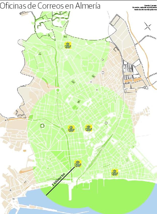 El Casco Histórico espera desde hace siete años que le repongan su oficina de Correos