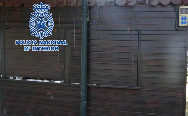Dos detenidos por llevarse 130 euros y un televisor de un gimnasio en la zona norte de Granada