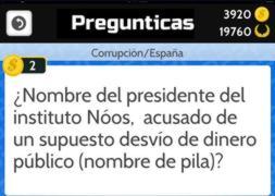 Una pregunta de la aplicación. / Vídeo: Atlas/