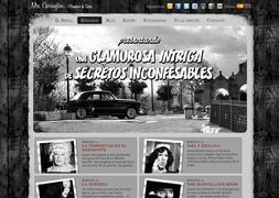 Vista de la web de la serie. IDEAL/