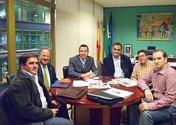 Los miembros de la comisión de la Gala/
