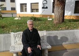 El hermano Antonio Gutiérrez, el último limosnero de Granada. :: A. C./