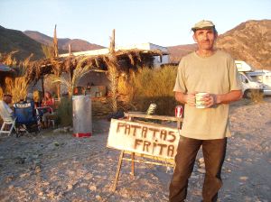 VETERANÍA. Andy, uno de los organizadores de la fiesta. /R. V./