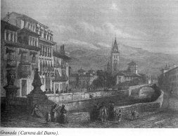Uno de los numerosos grabados de David Roberts sobre la ciudad. / IDEAL/