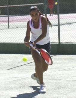 Patricia Molino, durante un partido. / J. A. S,./