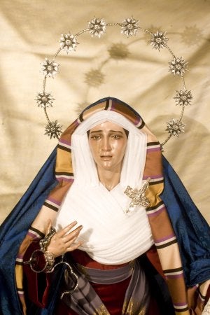 Virgen de la Trinidad, del grupo del Cautivo. :: MANUEL QUESADA TITOS/