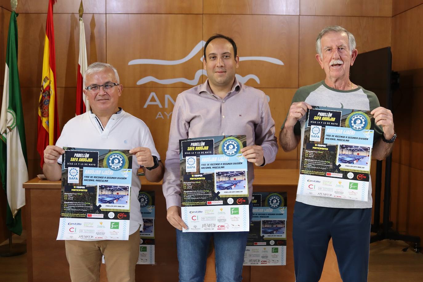 Andújar acoge una fase de ascenso del Campeonato de Tenis de Mesa promovida por el Club SAFA con la colaboración del Ayuntamiento