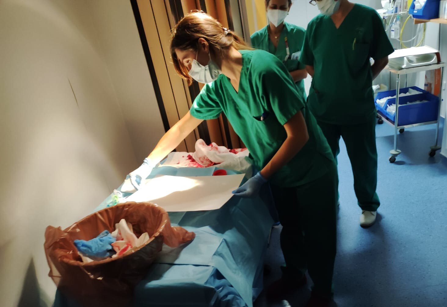 El Hospital Alto Guadalquivir entrega a las madres su placenta impresa como recuerdo del parto