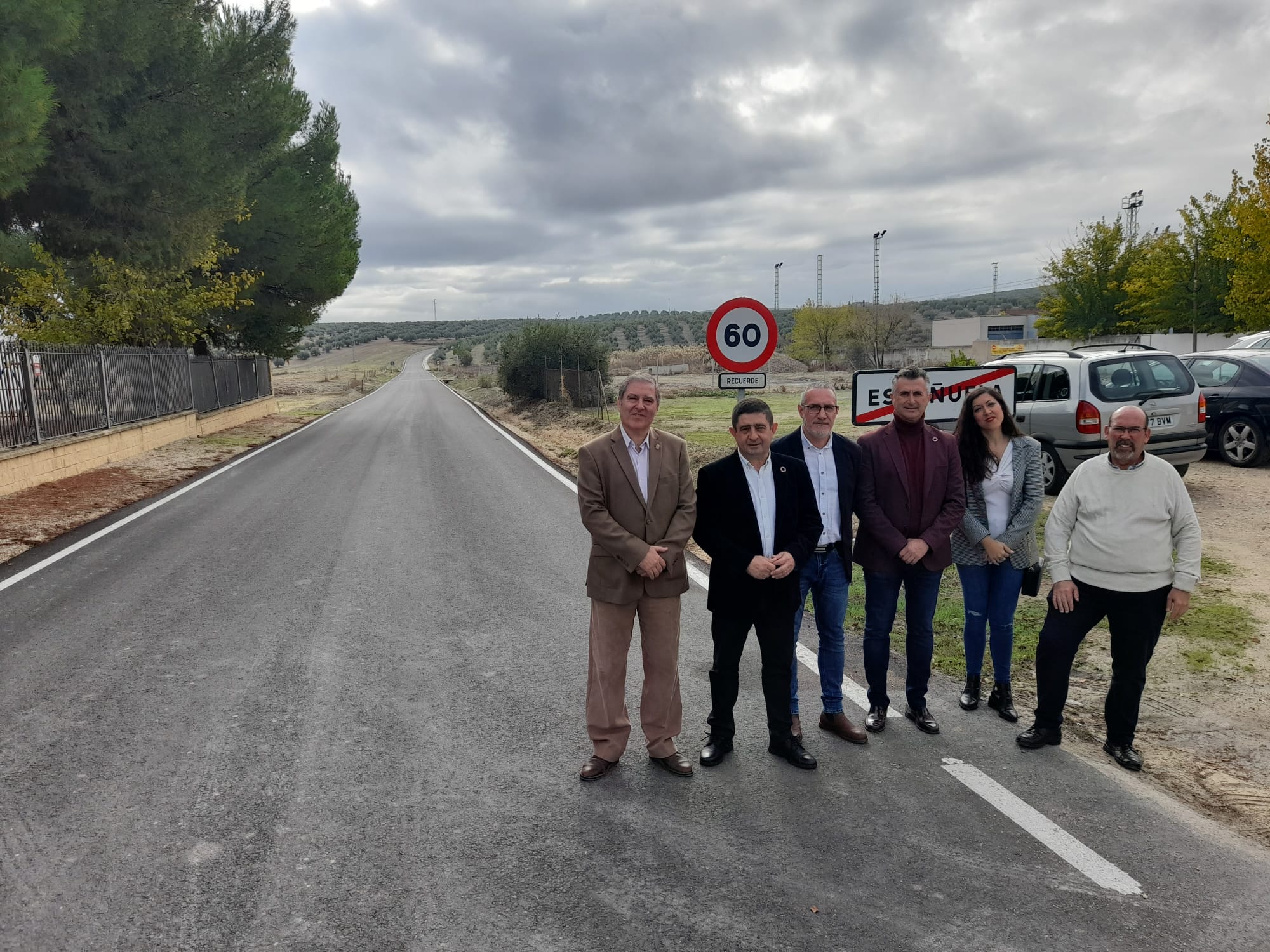 Diputación finaliza la adecuación de la carretera entre Villardompardo y Escañuela, a la que destina casi 2 millones