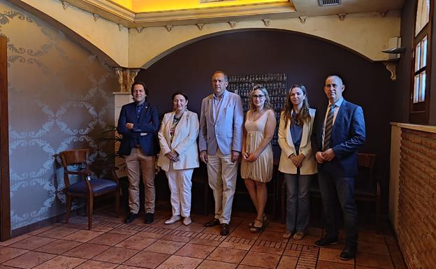 Rafael Burgos, Verónica Gómez, Vicente García, Rosa Maldonado, María Herminia Padial y Cecilio Vargas. /I. A.