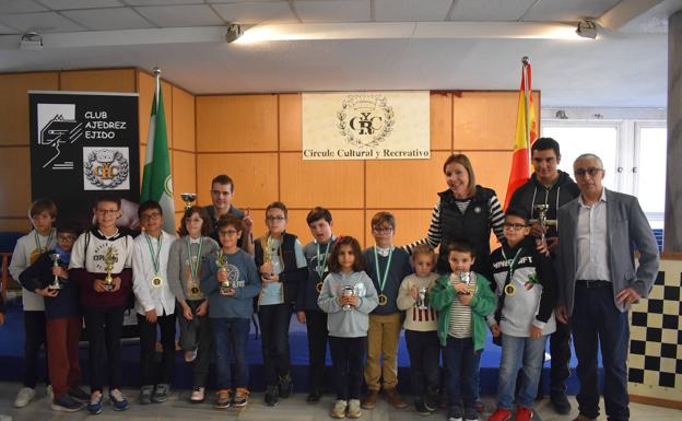 Rércord de participación en el torneo social del Club de Ajedrez de El Ejido