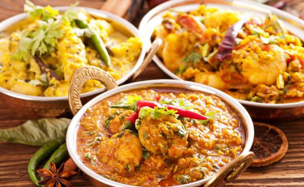 Platos de comida india. /HLPHOTO / Fotolia - AdobeStock