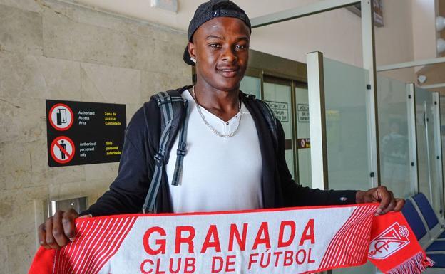 José Angulo, a su llegada a Granada en 2016. //R.L.P.
