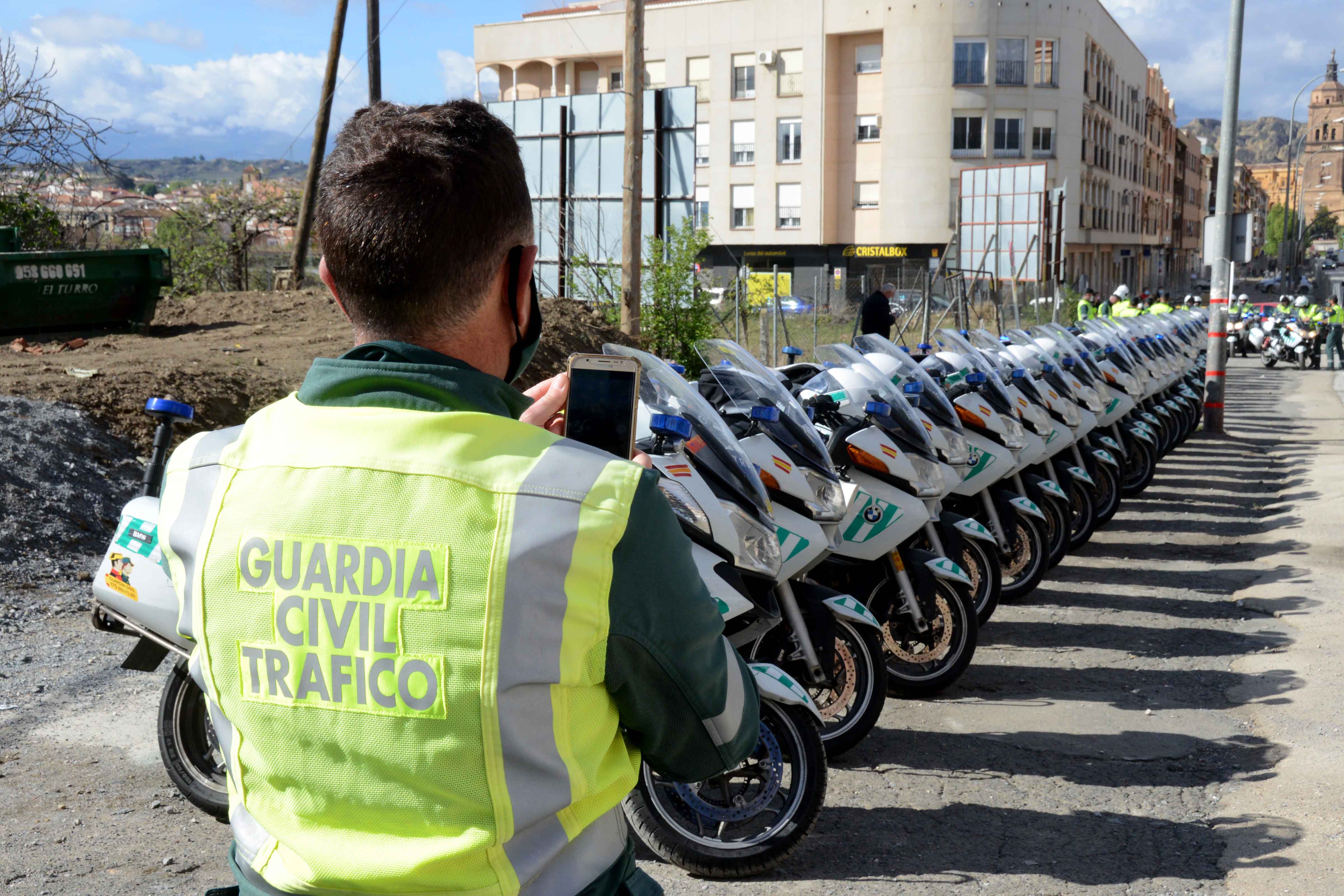 Los efectivos pertenecen a la Escuela de Tráfico que la benemérita tiene en Mérida
