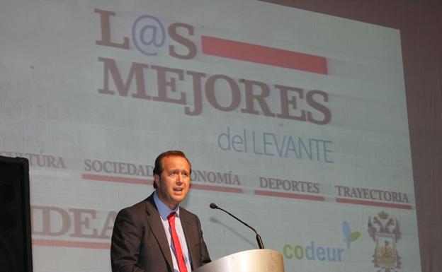 Diego Vargas, director general de IDEAL, en una edición de los premios 'Los Mejores de Levante'.