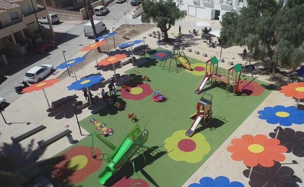Vera gana un nuevo parque infantil en la plaza de las Flores