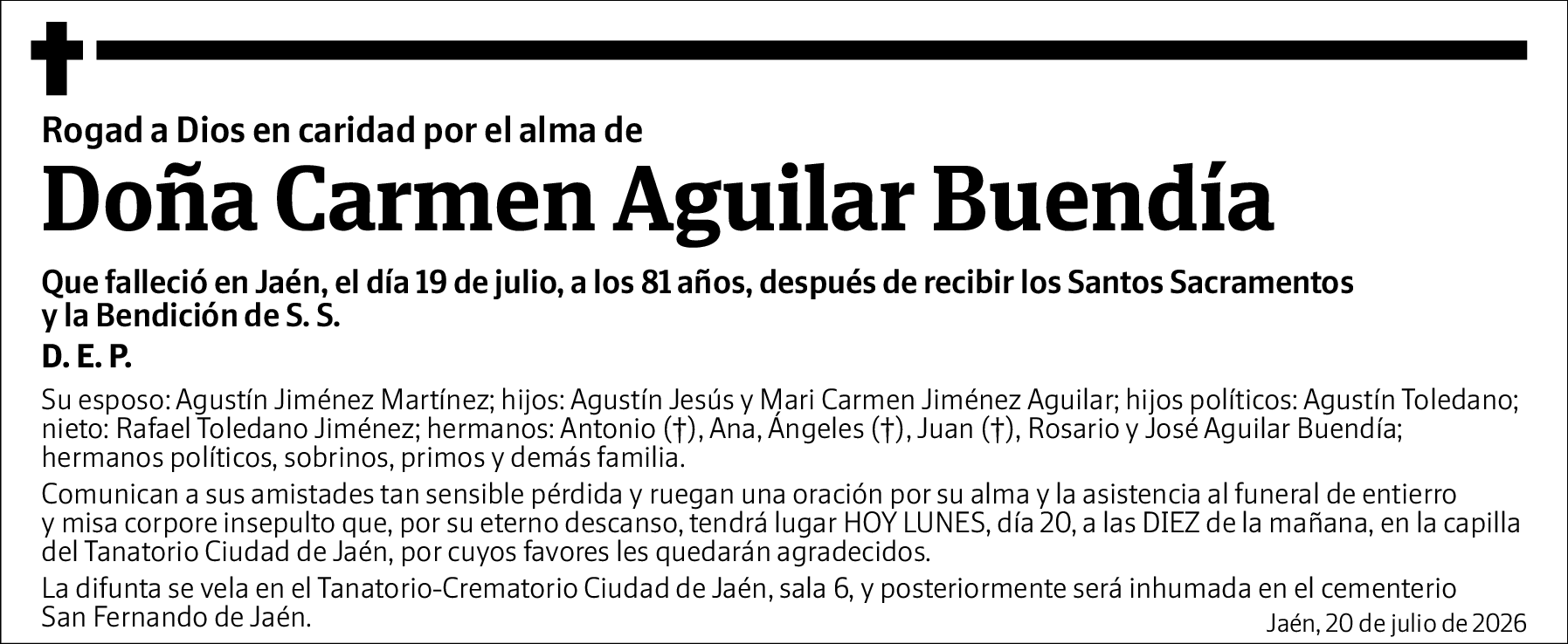 Carmen Aguilar Buendía