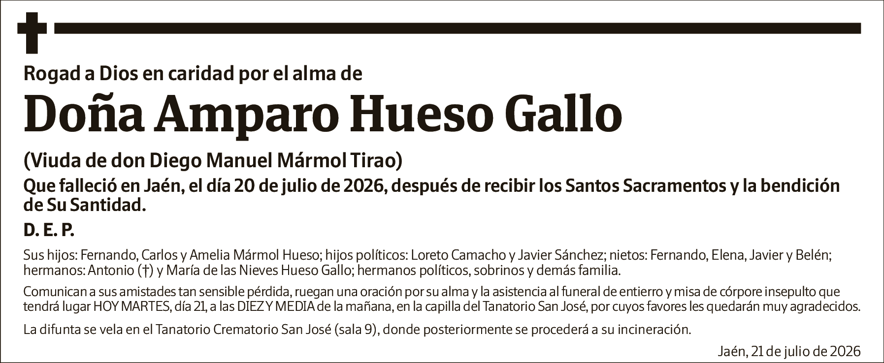 Amparo Hueso Gallo