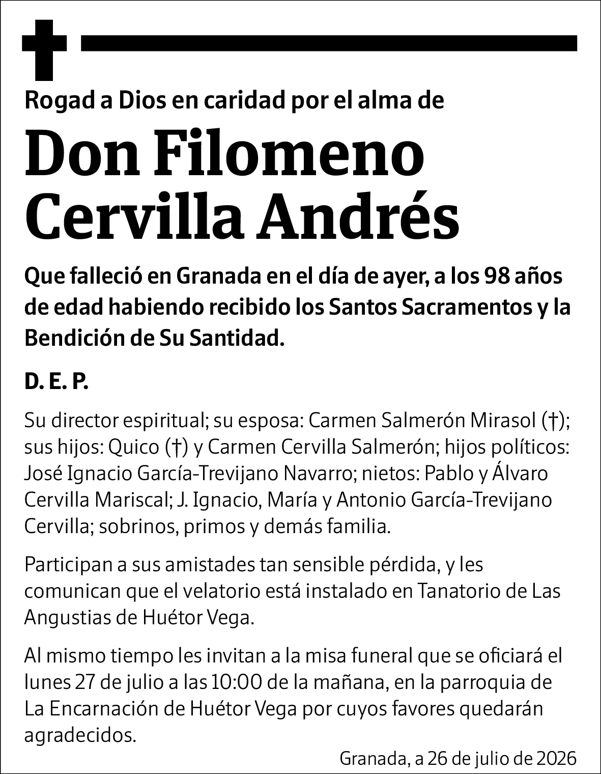 Filomeno Cervilla Andrés